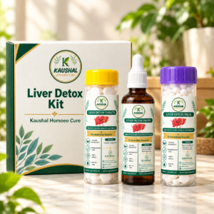 kaushal liver detox kit display
